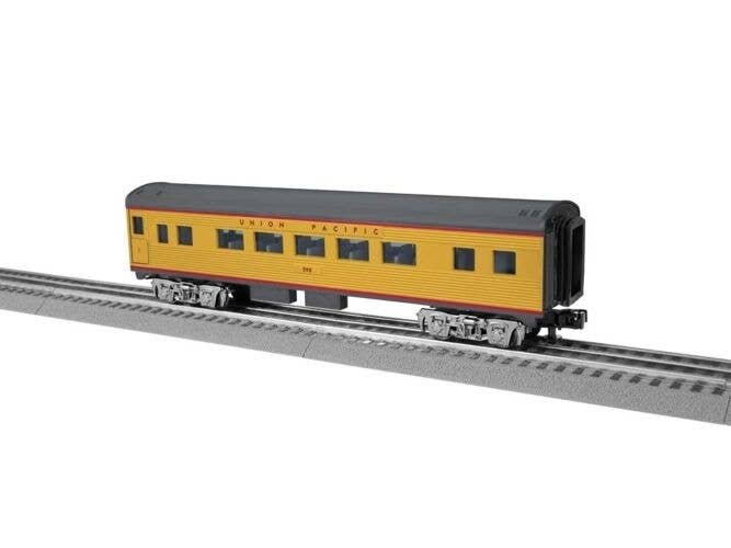 13′ Streamlined Coach - 3-Rail - Ready to Run -- Union Pacific 590 (Armour Yellow, gray, red), O, Lionel 2427840