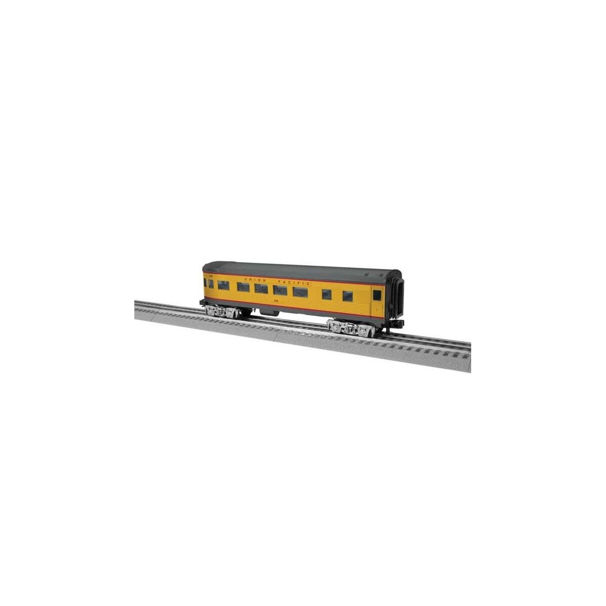 13′ Streamlined Observation - 3-Rail - Ready to Run -- Union Pacific 584 (Armour Yellow, gray, red), O, Lionel 2427850