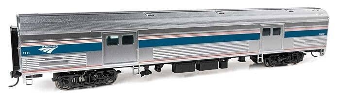 73′ Budd Baggage Car - Ready to Run -- Amtrak Phase VI 1211, HO, WalthersProto 13086
