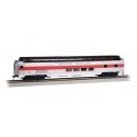 Budd 85′ Full-Length Dome with Lights - Ready to Run - Silver Series(R) -- Western Maryland , HO, Bachmann Industries 13009