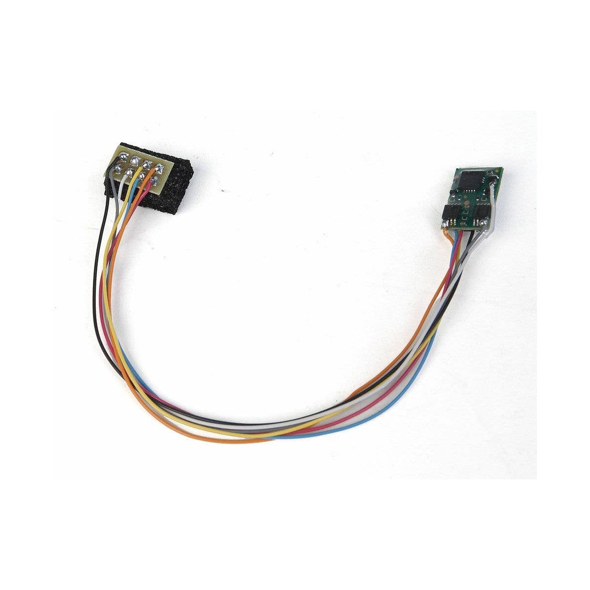 M1P-5′ R 1 Amp, 2 Function DCC Decoder - Control Only -- With 5′ 12.7cm Harness, NMRA 8-Pin Plug, Plug in Reverse Orientatio