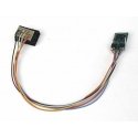 M1P-5` R 1 Amp, 2 Function DCC Decoder - Control Only -- With 5` 12.7cm Harness, NMRA 8-Pin Plug, Plug in Reverse Orientation, A