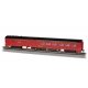 85′ Smooth-Side Diner - Lighted - Ready to Run -- Norfolk & Western 491 (maroon, black), HO, Bachmann Industries 14810