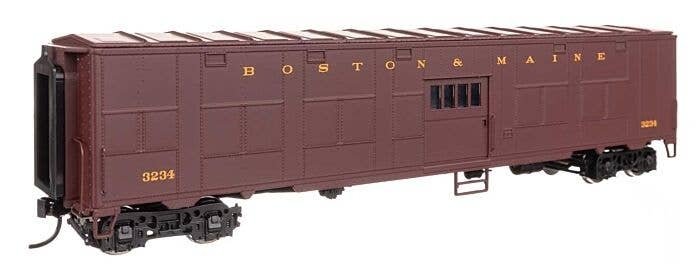 C&O-Style Express Boxcar Troop Sleeper Conversion - Ready to Run -- Boston & Maine 3234, HO, WalthersProto 10850