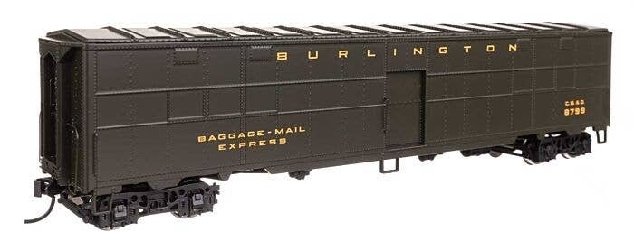 CBQ-Style Express Boxcar Troop Kitchen Conversion - Ready to Run -- Chicago, Burlington & Quincy 8, HO, WalthersProto 10826