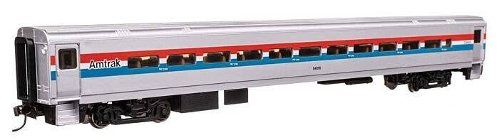 85′ Horizon Fleet Coach - Ready to Run -- Amtrak(R) Phase III (Wide Stripes) 54056, HO, WalthersMainline 31013