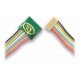 7-Pin JST Inline Connector -- With 32-Gauge Wire Leads - .158 x .350 x .416′ 4.0 x 8.9 x 10.6mm, ALL Train Control Systems 149