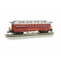 1860 - 1880 Wood Coach - Ready to Run - Silver Series(R) -- Durango & Silverton 270 ′Yankee , HO, Bachmann Industries 13409