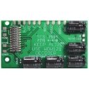 B-MB4 Replacement Motherboard w/KA2 Keep Alive & 21-Pin Connector -- Fits Bachmann Raymond 4-4-0, HO, Train Control Systems 1557