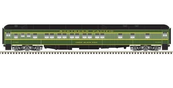 Pullman Heavyweight Plan 3973 10-1-1 Sleeper - Ready to Run -- Northern Pacific Chie, HO, Atlas Model Railroad Co. 20006609
