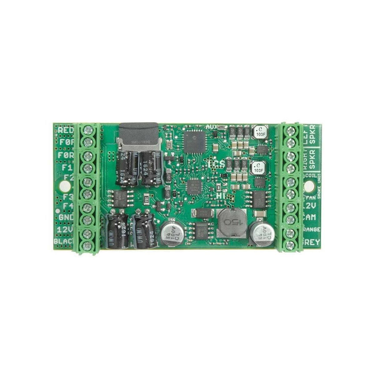 WOW501 Diesel Sound and DCC Decoder -- 5 Amp with Keep-Alive(TM) 3 x 1-7/16′ 7.62 x 3.68cm, ALL Train Control Systems 1605
