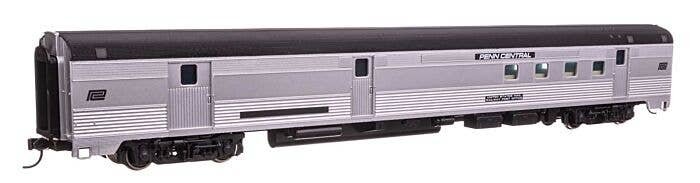 85′ Budd Baggage-Railway Post Office - Ready To Run -- Penn Central, HO, WalthersMainline 30319