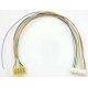 DCC Decoder Harness -- T-5′ NMRA 8-Pin Plug, 5′ 12.7cm Wires T Series Harness, ALL Train Control Systems 1363