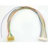 DCC Decoder Harness -- T-5′ NMRA 8-Pin Plug, 5′ 12.7cm Wires T Series Harness, ALL Train Control Systems 1363