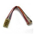 DCC Decoder Harness -- MC-3.5`-UK NMRA 8-Pin Plug Rotated 90 Degrees, 3.5` 8.89cm f/MC Series Dec, ALL, Train Control Systems 13