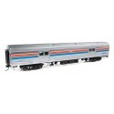 73′ Budd Baggage Car - Ready to Run -- Amtrak Phase II 1221, HO, WalthersProto 13074