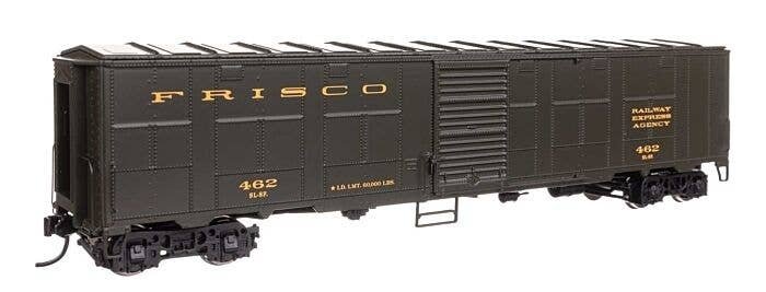 NYC-Style Express Boxcar Troop Sleeper Conversion - Ready to Run -- St. Louis-San Francisco 462 (g, HO, WalthersProto 10804