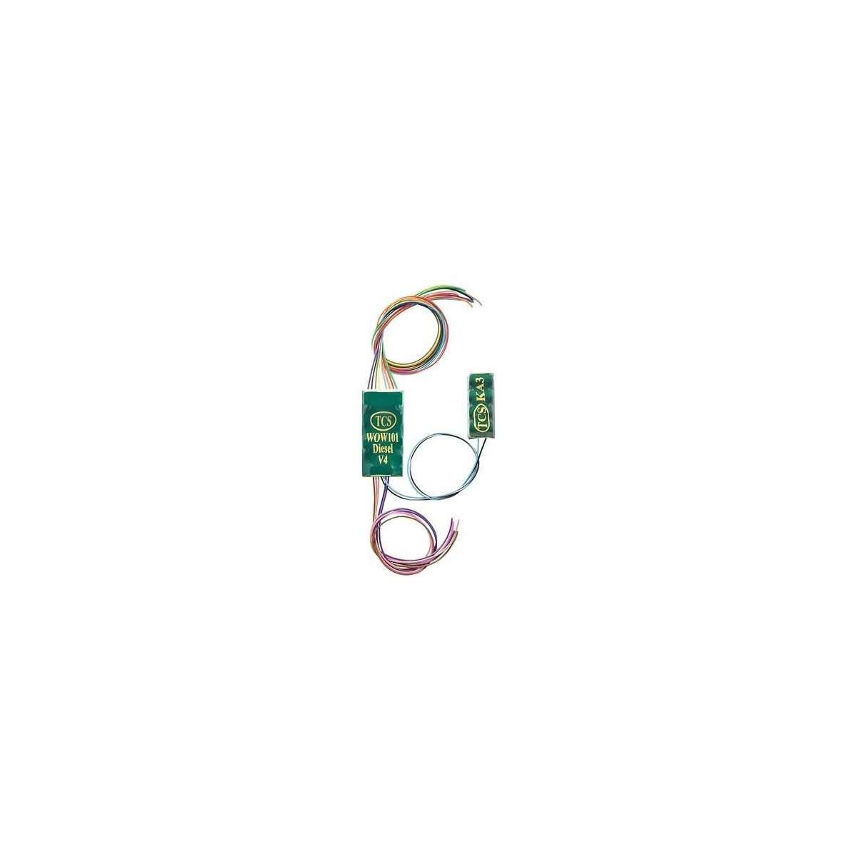 WOW101-Diesel-EMD-KA Sound & DCC Decoder w/Keep Alive(TM) - WOWSound(TM) -- EMD Diesel Sounds - 9-Pin JST - 1.35 x .66 x .22′ 