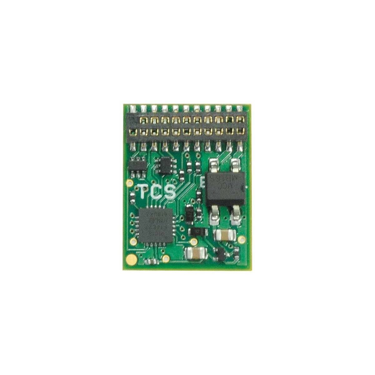 EU821 DCC Control 8-Function Decoder w/MTC 21-Pin Connector -- .797 x .614 x .198′ 20.24 x 15.58 x 5mm, HO Train Control Syste