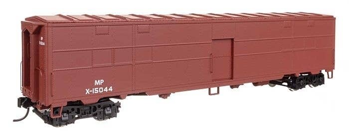CBQ-Style Express Boxcar Troop Kitchen Conversion - Ready to Run -- Missouri Pacific X-15044, HO, WalthersProto 10823
