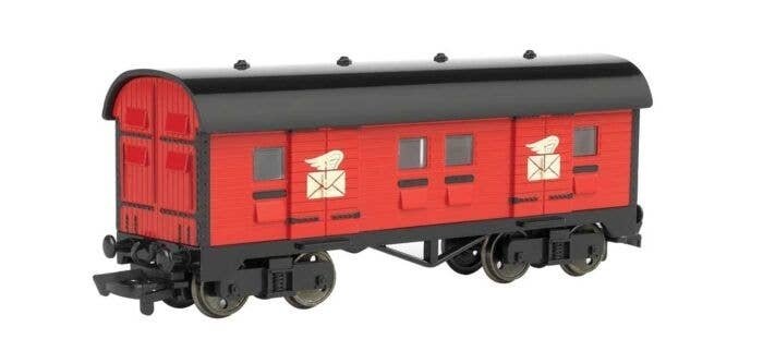 Thomas & Friends(R) -- Mail Car (red, black White Envelopes with Wings), HO, Bachmann Industries 76040