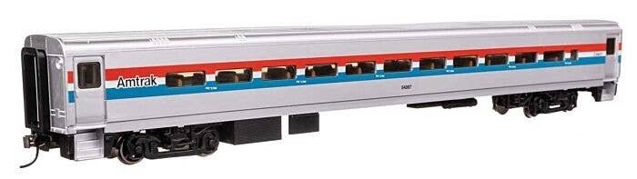 85′ Horizon Fleet Coach - Ready to Run -- Amtrak(R) Phase III (Wide Stripes) 54067, HO, WalthersMainline 31014