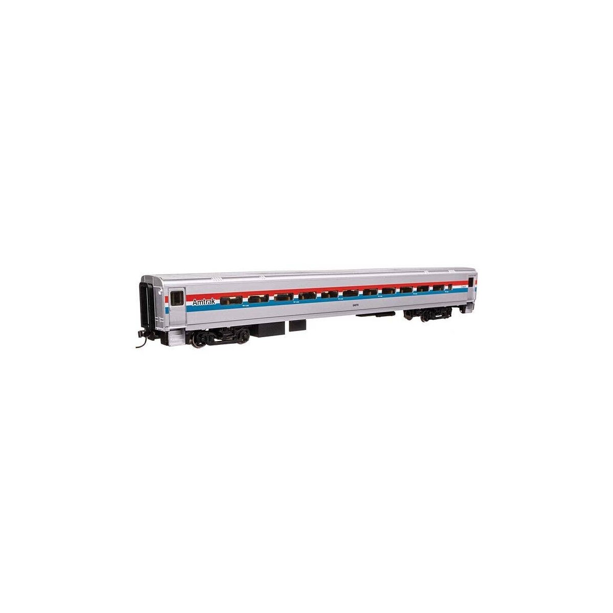 85′ Horizon Fleet Coach - Ready to Run -- Amtrak(R) Phase III (Wide Stripes) 54070, HO, WalthersMainline 31015