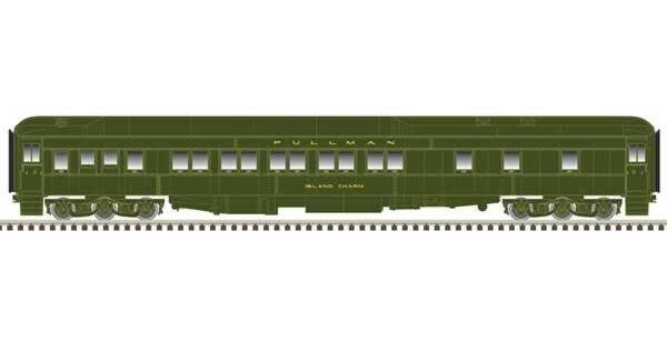 Pullman Heavyweight Plan 3973 10-1-1 Sleeper - Ready to Run -- Pullman Island Charm , HO, Atlas Model Railroad Co. 20006596