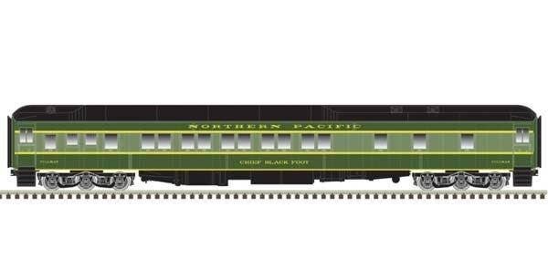 Pullman Heavyweight Plan 3973 10-1-1 Sleeper - Ready to Run -- Northern Pacific Chie, HO, Atlas Model Railroad Co. 20006607