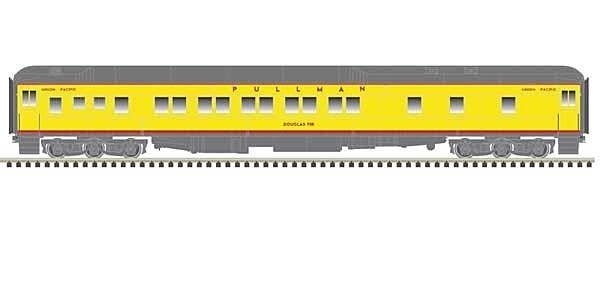 Pullman Heavyweight Plan 3973 10-1-1 Sleeper - Ready to Run -- Pullman-Union Pacific, HO, Atlas Model Railroad Co. 20006613
