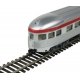 85′ Budd Observation - Ready To Run -- Southern Pacific(TM) (silver, red), HO, WalthersMainline 30357