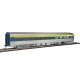 85′ Budd Observation - Ready To Run -- Delaware & Hudson (silver, blue, yellow), HO, WalthersMainline 30363