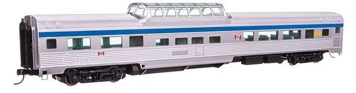 85′ Budd Dome Coach - Ready to Run -- VIA Rail, HO, WalthersMainline 30414