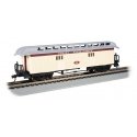 Old Time Wood Baggage with Round-End Clerestory Roof - Ready to Run -- Old Colony Railroad (, HO, Bachmann Industries 15306