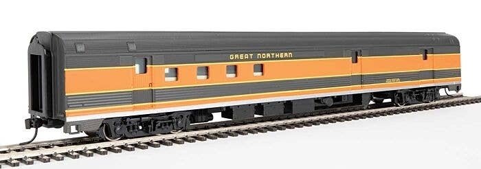 85′ Budd Baggage-Railway Post Office - Ready To Run -- Great Northern, HO, WalthersMainline 30315