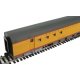 85′ Budd Baggage-Railway Post Office - Ready To Run -- Union Pacific(R) (Armour Yellow, gray), HO, WalthersMainline 30308