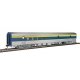 85′ Budd Baggage-Railway Post Office - Ready To Run -- Delaware & Hudson (silver, blue, yellow), HO, WalthersMainline 30312