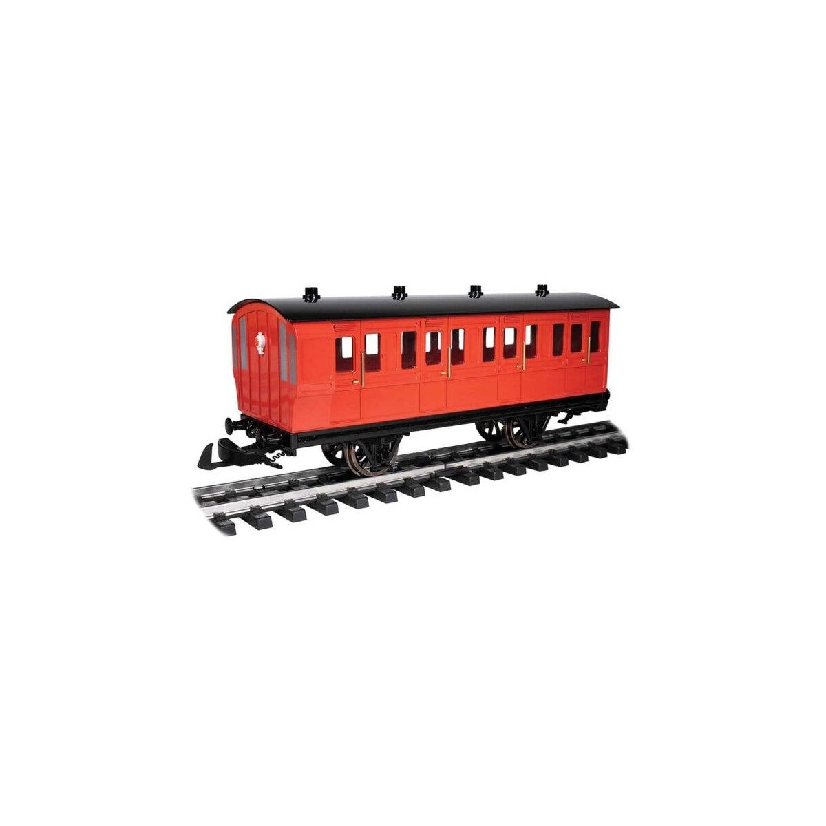 Red Brake Coach - Thomas & Friends(TM) -- Red, Black, G, Bachmann Industries 97006