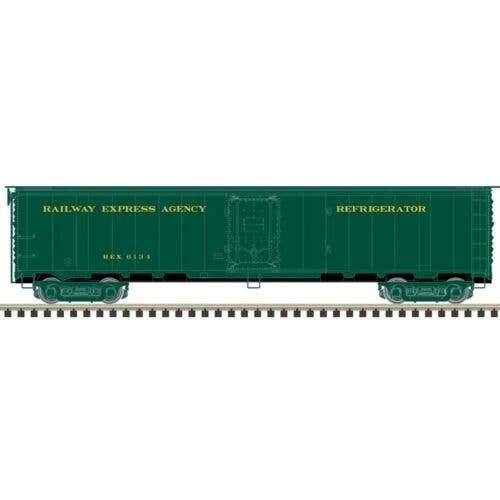 ACF/REA Steel Express Reefer - Ready to Run - Master(R) -- Railway Express Agency 61, HO, Atlas Model Railroad Co. 20007642