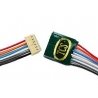 DCC Decoder In-Line Connector -- JST 6-Pin Wired, 6` Wires on Both Ends - .388 x .156 x .405`, ALL, Train Control Systems 1309