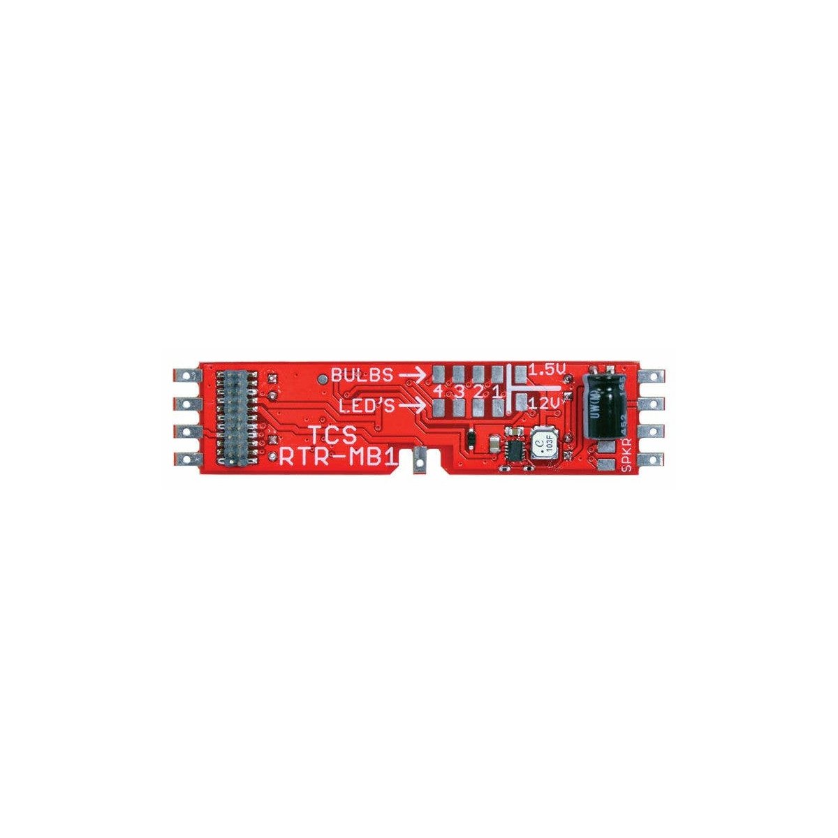 RTR-MB1 Replacement Motherboard w/KA2 Keep Alive -- Fits Athearn Ready-To-Roll Diesel Locos, HO Train Control Systems 1615