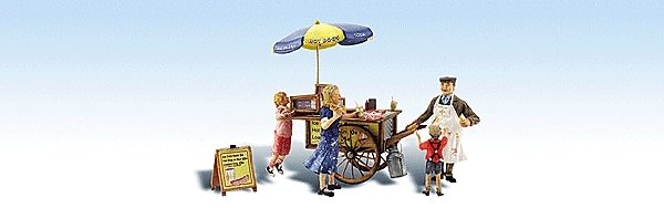 Wally′s Weiner Wagon - Scenic Accents(R), HO, Woodland Scenics 1945