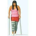 Broken Leg - Individual Figure, HO, Preiser Kg 28216