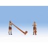 Alpine Horn Blowers with Sound Circuit and Speaker - Micro Sound -- pkg(2), HO, Noch Gmbh & Co 12821