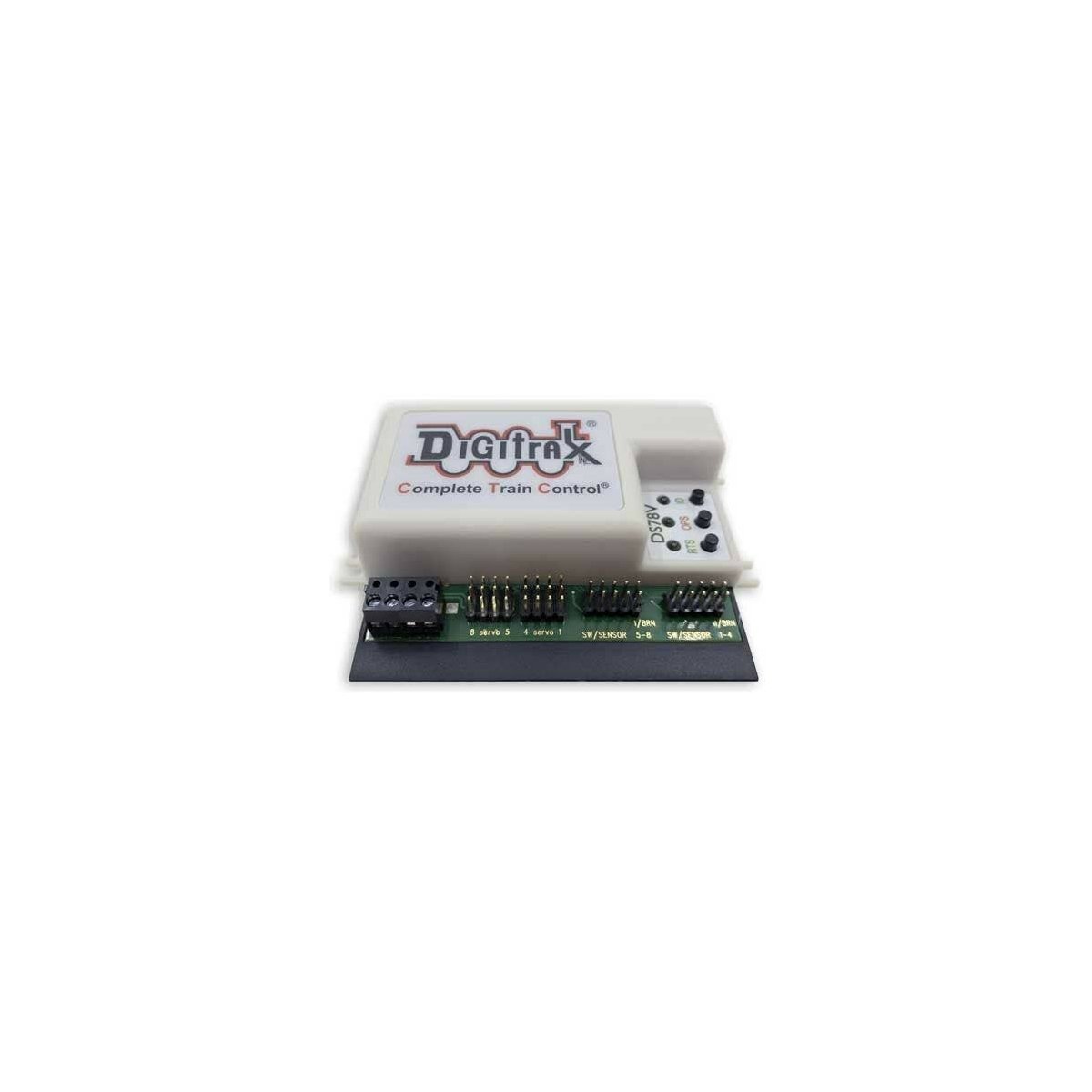 DS78V Eight Servo LocoNet Stationary and Accessory Decoder -- For DCC Servo Control, ALL Digitrax DS78V