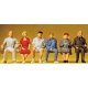 Value Series Figures -- Seated People pkg(6), G, Preiser Kg 45152