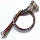 DCC Decoder Harness -- WH 6′ Harness for T Series Decoder, No 8-Pin NMRA Plug, ALL Train Control Systems 1033