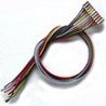 DCC Decoder Harness -- WH 6′ Harness for T Series Decoder, No 8-Pin NMRA Plug, ALL Train Control Systems 1033