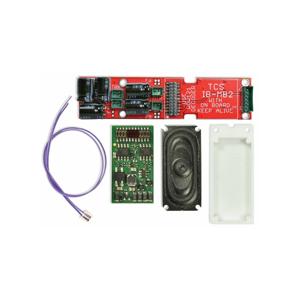 WDK-INT-1 WOWKit Complete Sound Conversion -- Fits Intermountain GE U18B, EMD SD40-2, HO Train Control Systems 1766