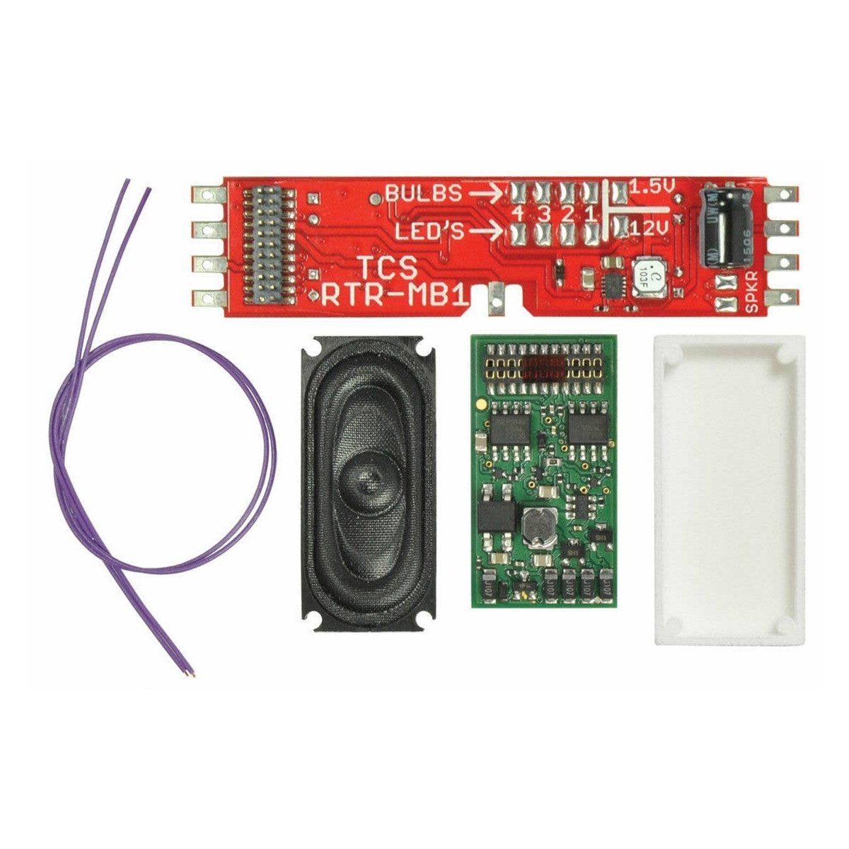 WDK-ATH-5 WOWKit Complete Sound Conversion -- Fits Athearn EMD F59PHI, GE Dash 9-44CW, AC4400CW, P40, P42, AMD103, HO Train Cont